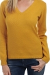Cashmere ladies chunky sweater erine 4f mustard 3xl
