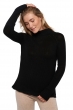 Cashmere ladies chunky sweater louisa black 4xl