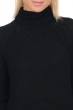 Cashmere ladies chunky sweater louisa black 4xl