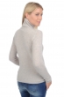 Cashmere ladies chunky sweater lyanne beige gris 3xl