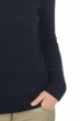Cashmere ladies chunky sweater lyanne bleu noir 2xl