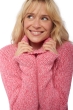 Cashmere ladies chunky sweater vicenza shocking pink shinking violet s