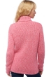 Cashmere ladies chunky sweater vicenza shocking pink shinking violet s