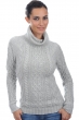 Cashmere ladies chunky sweater wynona flanelle chine l