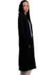 Cashmere ladies dresses coats thonon black 4xl