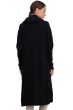 Cashmere ladies dresses coats thonon black xs