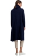 Cashmere ladies dresses coats thonon dress blue 3xl