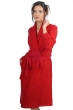 Cashmere ladies dressing gown mylady tango red s2