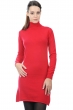 Cashmere ladies roll neck abie blood red s