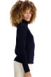 Cashmere ladies roll neck taipei first dress blue s