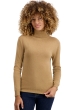 Cashmere ladies roll neck tale first creme brulee s