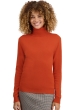 Cashmere ladies roll neck tale first marmelade 2xl