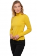 Cashmere ladies roll neck tale first sunny yellow s