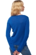 Cashmere ladies round necks caleen lapis blue 2xl