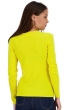 Cashmere ladies round necks line jaune citric l