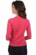 Cashmere ladies round necks line shocking pink 2xl