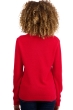 Cashmere ladies round necks tyrol rouge 2xl