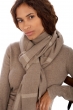 Cashmere ladies scarves mufflers amsterdam natural beige natural brown 50 x 210 cm