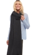 Cashmere ladies scarves mufflers niry charcoal marl 200x90cm