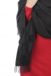 Cashmere ladies scarves mufflers niry licorice 200x90cm