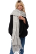 Cashmere ladies scarves mufflers venezia flanelle chine off white 210 x 90 cm