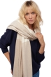 Cashmere ladies scarves mufflers verona natural ecru natural stone 225 x 75 cm