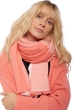 Cashmere ladies scarves mufflers verona shinking violet peach 225 x 75 cm