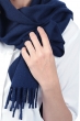 Cashmere ladies scarves mufflers zak170 dark navy 170 x 25 cm