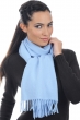 Cashmere ladies scarves mufflers zak200 blue sky 200 x 35 cm