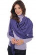 Cashmere ladies shawls diamant blue violette 204 cm x 92 cm