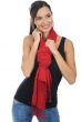 Cashmere ladies shawls diamant deep red 204 cm x 92 cm