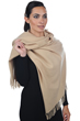 Cashmere ladies shawls niry fawn 200x90cm