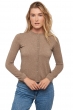 Cashmere ladies spring summer collection chloe natural brown xs