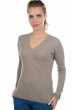Cashmere ladies spring summer collection emma natural brown l