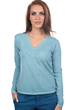 Cashmere ladies spring summer collection emma teal blue 3xl