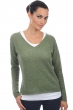 Cashmere ladies spring summer collection flavie olive chine l