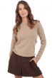 Cashmere ladies spring summer collection line natural brown 2xl
