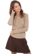 Cashmere ladies spring summer collection line natural brown l