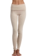 Cashmere ladies trousers leggings shirley natural beige 4xl