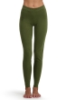 Cashmere ladies trousers leggings tadasana first olive l