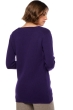Cashmere ladies v necks vanessa deep purple 2xl
