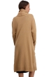 Cashmere ladies zip hood thonon camel 3xl
