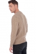 Cashmere men chunky sweater acharnes natural stone s