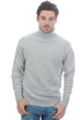 Cashmere men chunky sweater achille flanelle chine 4xl