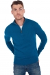Cashmere men chunky sweater donovan canard blue m