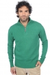 Cashmere men chunky sweater donovan evergreen m