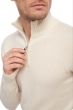 Cashmere men chunky sweater donovan natural ecru m