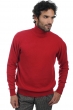 Cashmere men chunky sweater edgar 4f blood red 4xl