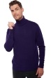 Cashmere men chunky sweater edgar 4f deep purple 2xl