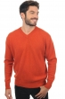 Cashmere men chunky sweater hippolyte 4f paprika m